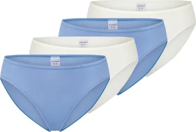 Produktbild von Schiesser 4er Pack Modal Essentials Tai Slip Weicher, feiner Bundgummi mit Glanzgarn-Details, Formstabiles, temperaturausgleichendes Material, Softe, schmale Beingummis für hohen Tragekomfort