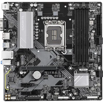 Immagine prodotto di Scheda Madre GIGABYTE B760M D3HP - CPU Intel Core di 14a generazione, VRM a 4+1+1 fasi, fino a 5600MHz DDR5, 2xPCIe 4.0 M.2, GbE LAN, USB 3.2 Gen 1