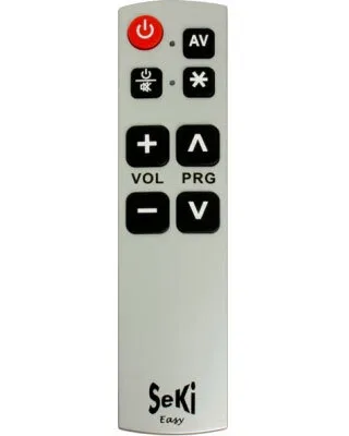 Produktbild von SEKI Easy Plus, TV, IR Wireless, Drucktasten, Schwarz
