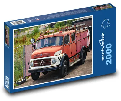Obrázek produktu pro Puzzle 2000 Historický hasičský vůz - martinpuzzle