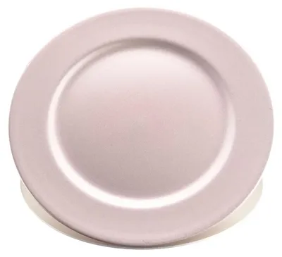 Produktbild von Weihnachtsdeko Teller Rosa rund Ø 33 cm - Kunststoff