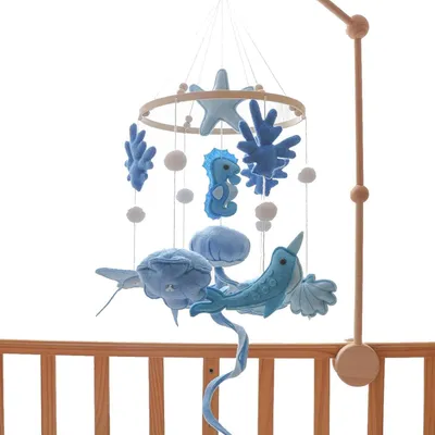 Productafbeelding van Houten babymobiel voor zintuiglijke ontwikkeling en rust