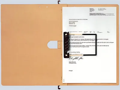 Zdjęcie produktu dla 25x Leitz 1989-00-00 Segregator wiszący ALPHA® - zszywanie rurowe Flexofil, karton sodowy, naturalny brąz