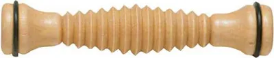 Produktbild von Behrend Joggiflex Fuß-Massageroller, Holz, 22 cm, gerieft