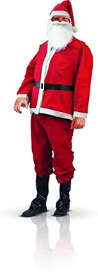 Productafbeelding van Kerstman Kostuum met Baard en Muts