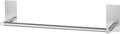 Produktbild von Badetuchhalter 1 Stück, Selbstklebend, Edelstahl SUS304, 40 cm, Für Bad Und Küche
