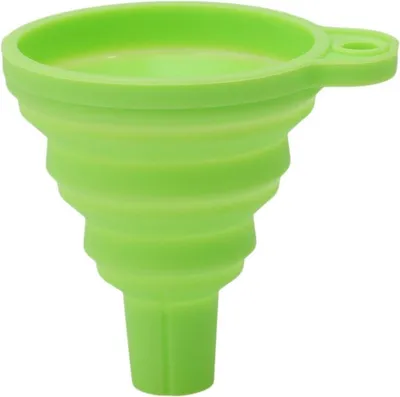 Obrázok produktu pre Malý silikónový lievik, flexibilný, s priemerom 5,5 cm, určený do kuchyne