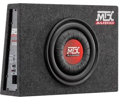 Immagine prodotto di Subwoofer MTX piatto attivo chiuso RTF10P Sub 25 cm 200 W