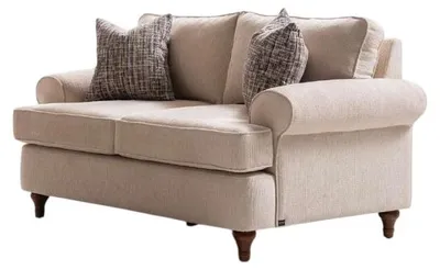 Productafbeelding van Beige tweezitsbank – Modern en comfortabel voor uw woning