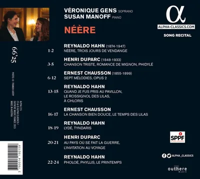 Produktbild von Néère - Lieder