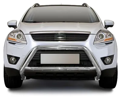Immagine prodotto di Barra di protezione del paraurti anteriore per Ford Kuga 2008-2012 con ABE acciaio argento