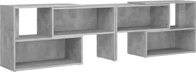 Obrázek produktu pro vidaXL TV skříňka betonová šedá 149x30x52 cm odvozený dřevěný výrobek
