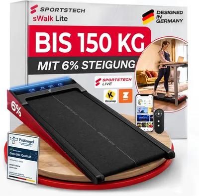 Produktbild von Sportstech Laufband sWalk_Lite | LED-Feedback | 1-6 km/h Geschwindigkeit