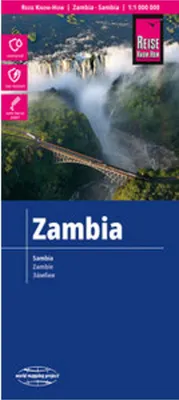 Produktbild von Reise Know-How Landkarte Sambia 1:1.000.000
