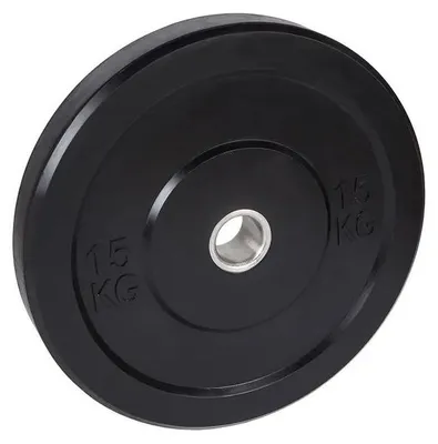 Produktbild von Bumper Plate Schwarz 50 mm 15 kg
