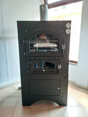 Produktbild von Holzofen Fontana Mod. INC 80 X 65 QV eingebaut