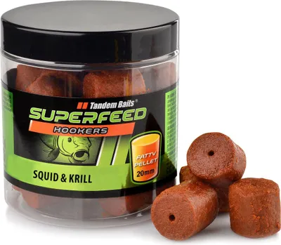 Image de SuperFeed carpe hook fat pellet 20mm/150g calmar & krill