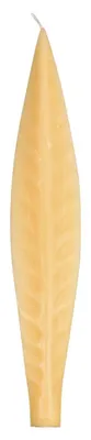 Imagen del producto de Vela delgada, color marfil.