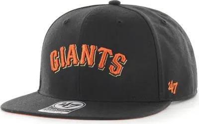 Produktbild von 47 Mlb San Francisco Giants No Shot Script Under Captain Kappe Schwarz  Mann Schwarz One Size