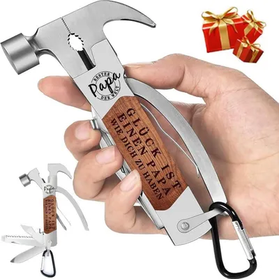 Obrázok produktu pre Multitool kladivo 14 v 1 mini nástroj Deň otcov darček otec narodeniny