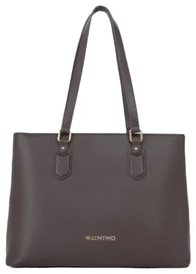 Image de Valentino, sac cabas "Shopping" de la collection Brixton, couleur marron
