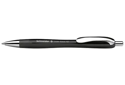 Obrázok produktu pre Schneider biros Slider Rave XB čierna farba Písanie modrá, 1 ks.