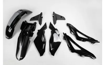 Produktbild von Ufo Husqvarna Cr 125 09 Hukit611@001 Plastikbausatz Schwarz Schwarz One Size