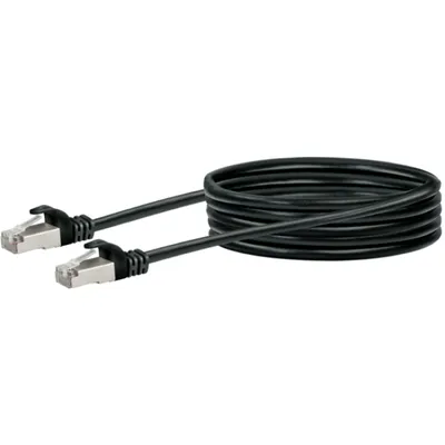 Zdjęcie produktu dla Schwaiger CKB6025 053, 2,5 m, Cat6, SF/UTP (S-FTP), RJ-45, RJ-45, Czarny