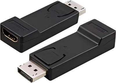 Produktbild von EFB DisplayPort Adapter,DisplayPort auf HDMI-A,St.-Bu.,sw
