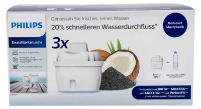 Produktbild von Philips AWP 211/31 - Philips Wasserfilterkartuschen Micro X-clean 3-pack