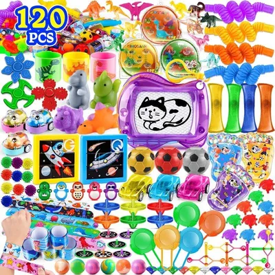 Image de 120 sacs cadeaux d'anniversaire pour enfants, idéaux pour les fêtes