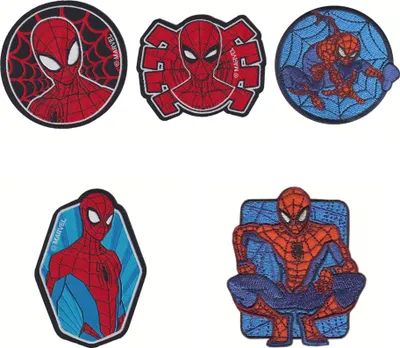 Produktbild von Mono Quick 1808x Spider-Man Bügelbild, Patch, Aufnäher, Marvel Spiderman : 18083 - Spinne Motiv: 18083 - Spinne