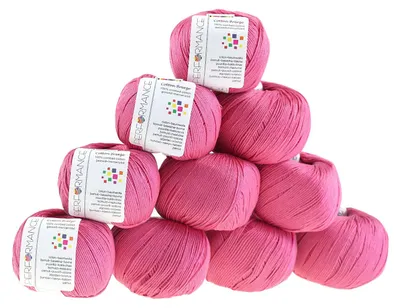 Produktbild von Strickgarn Baumwolle Breeze 50g #34 pink