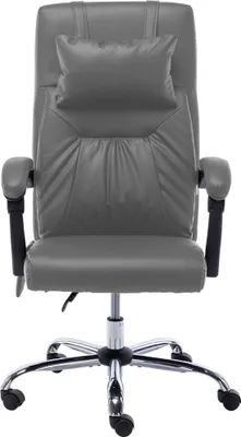 Produktbild von "SALE 2026"Massage-Bürostuhl/Einzelsofa 150kg,Drehstuhl - Bürostuhl/Stuhl für Schminktisch - Anthrazit Kunstleder - 60x64x(112 - 121)cm - Bürostühle DEMöbel831474