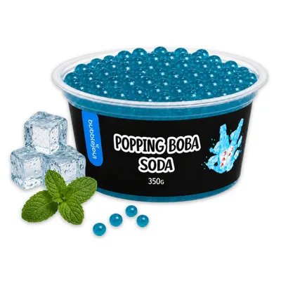 Zdjęcie produktu dla BubbleJoy Popping Boba Soda 350 g Perły Owocowe do Bubble Tea
