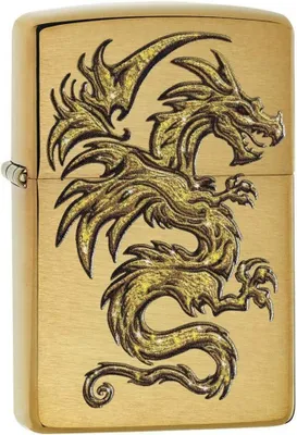 Produktbild von Feuerzeug Zippo 29725 Dragon Gold Metall