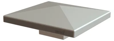 Produktbild von Osmo Pfostenkappe für Alupfosten 11,8 x 11,8 cm (B x H), Alu pulverbeschichtet