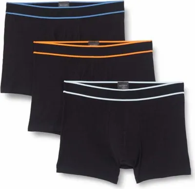 Produktbild von Schiesser Boxershorts Unterhosen im 3 Pack mit Logo-Webgummibund