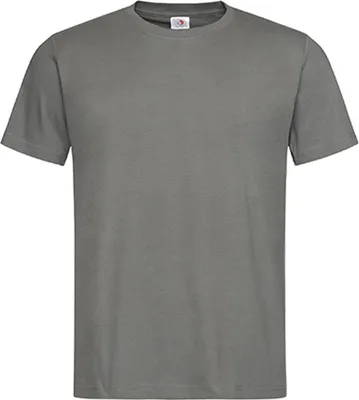 Produktbild von Stedman ST2000 | Classic Herren T-Shirt - Farbe: Real Grey - Größe: XXS