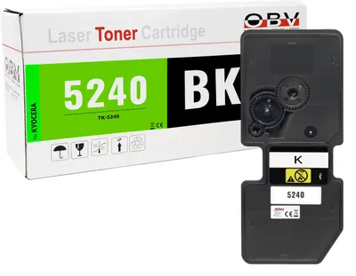 Produktbild von Kompatibler Toner für Kyocera ECOSYS M5526cdn P5026cdn ersetzt TK-5240K Schwarz - ca. 4.000 Seiten