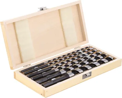 Image de EXTOL PREMIUM 8801290 Mèches hélicoïdales pour bois, jeu de 6, O 6-20x260mm