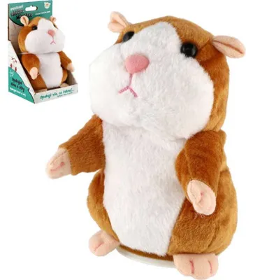 Produktbild von TEDDIES Sprechender Hamster Mirek Plueschtier##