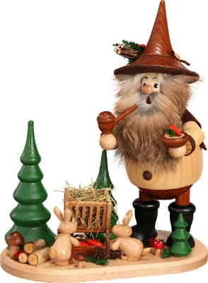 Produktbild von Räuchermännchen Waldwichtel, Typ:Futterkrippe