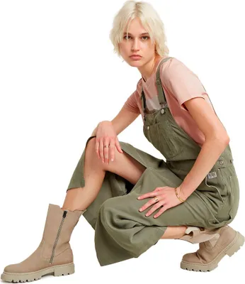 Image de G-star Dungaree robe sans manches Vert S Femme Vert S