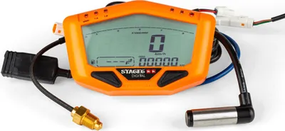 Produktbild von Uniwersalny prędkościomierz STAGE6 MK2 prędkościomierz 12V pomarańczowy