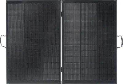 Obrázok produktu pre 200 W skladací solárny panel s rámom, 23 % vysokoúčinná prenosná monokryštalická solárna nabíjačka s 30 A PWM regulátorom a výstupom MC4, IP67 vodotesná pre kempovanie, turistiku, výlety s karavanom