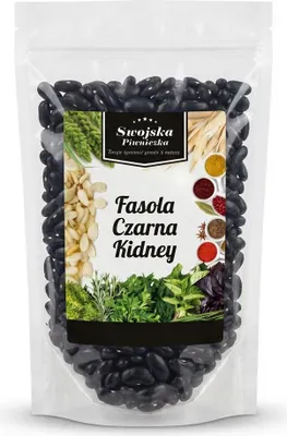 FASOLA KIDNEY CZARNA 1Kg SWOJSKA PIWNICZKA