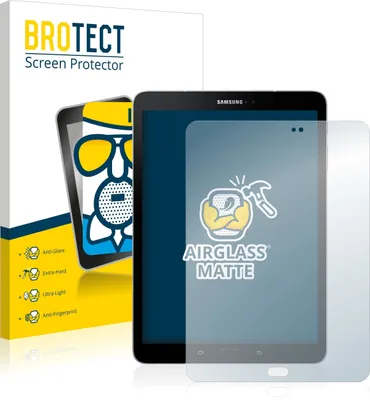 Produktbild von BROTECT Entspiegelungs Schutzglas für Samsung Galaxy Tab S3 Schutzfolie Panzer Folie Glas Display Schutz matt