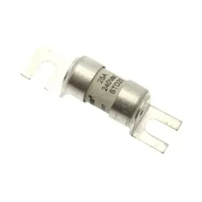 Immagine prodotto di Inserto fusibile Eaton, bassa tensione, 25 A, 240 V CA, 33 kA, BS88, 12 x 47 mm, gL/gG, BS STD25
