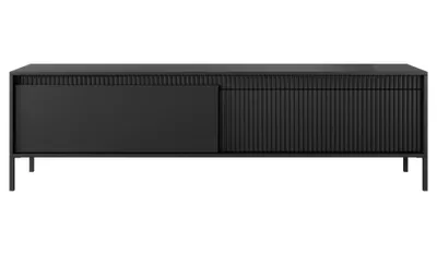 Produktbild von AX LIVING Schwarzer Lowboard Trentinis mit 187,1 cm Breite, modern